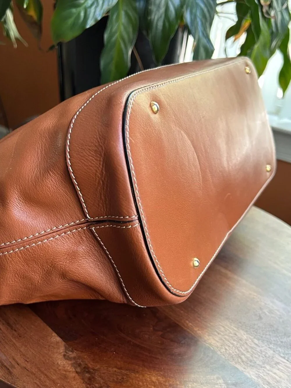 CELINE Smooth Calfskin Doctor Frame Bag British Tan 👜 - Picture 10 of 13